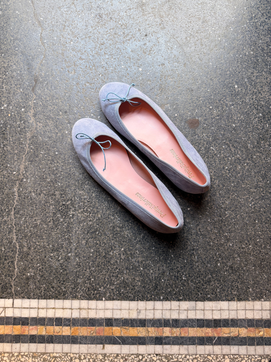 Pretty Ballerina Suede Flats
