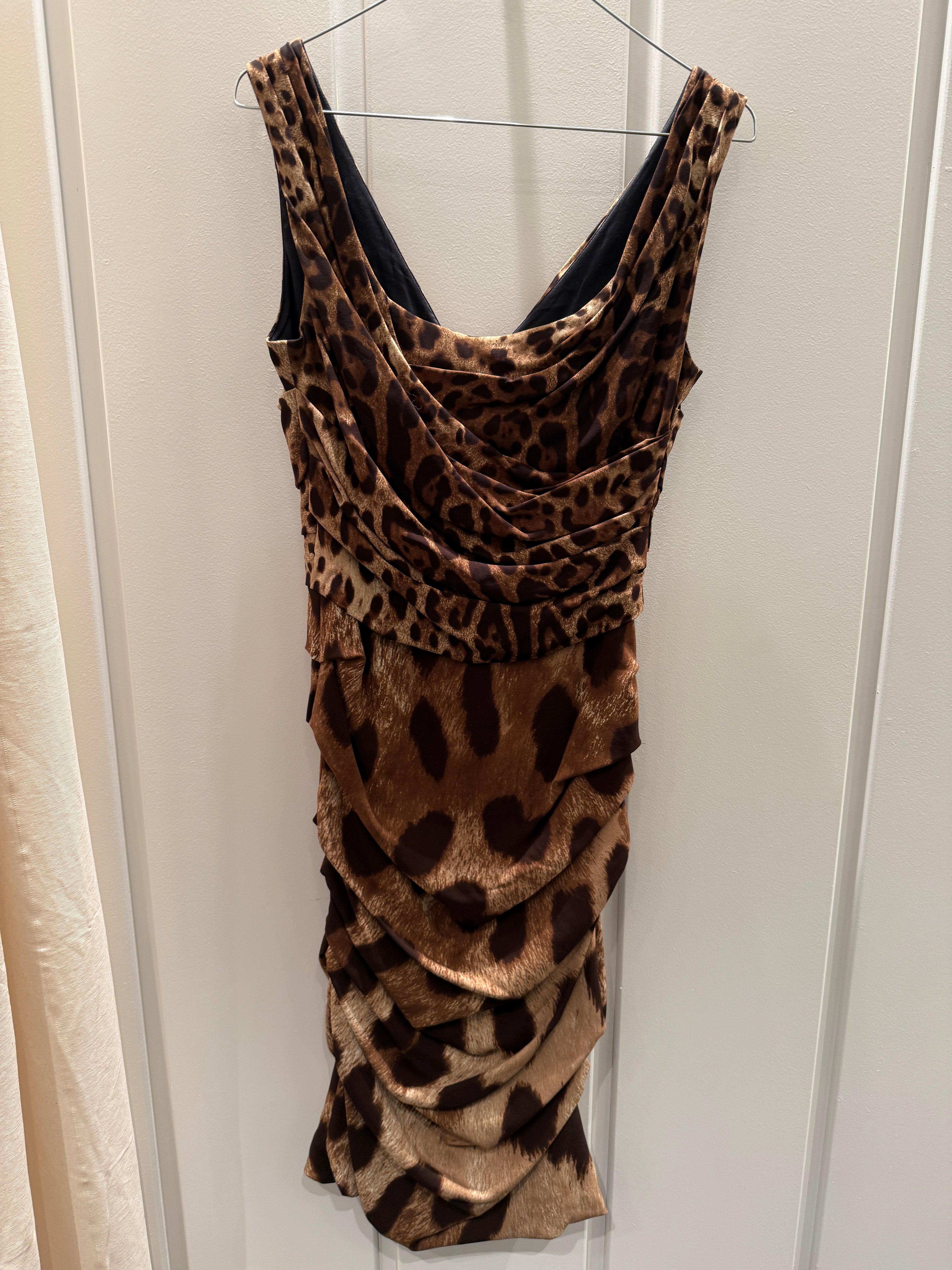 Dolce &amp; Gabbana Leopard Kjole