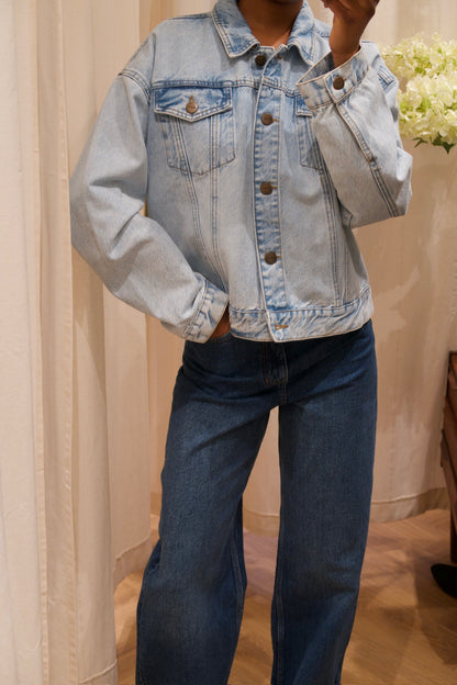 Skall Denim Jakke