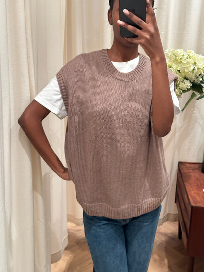 Naja Lauf Cashmere / Bomuld Vest