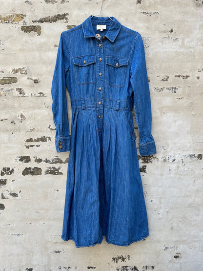 Sezane Denim Dress