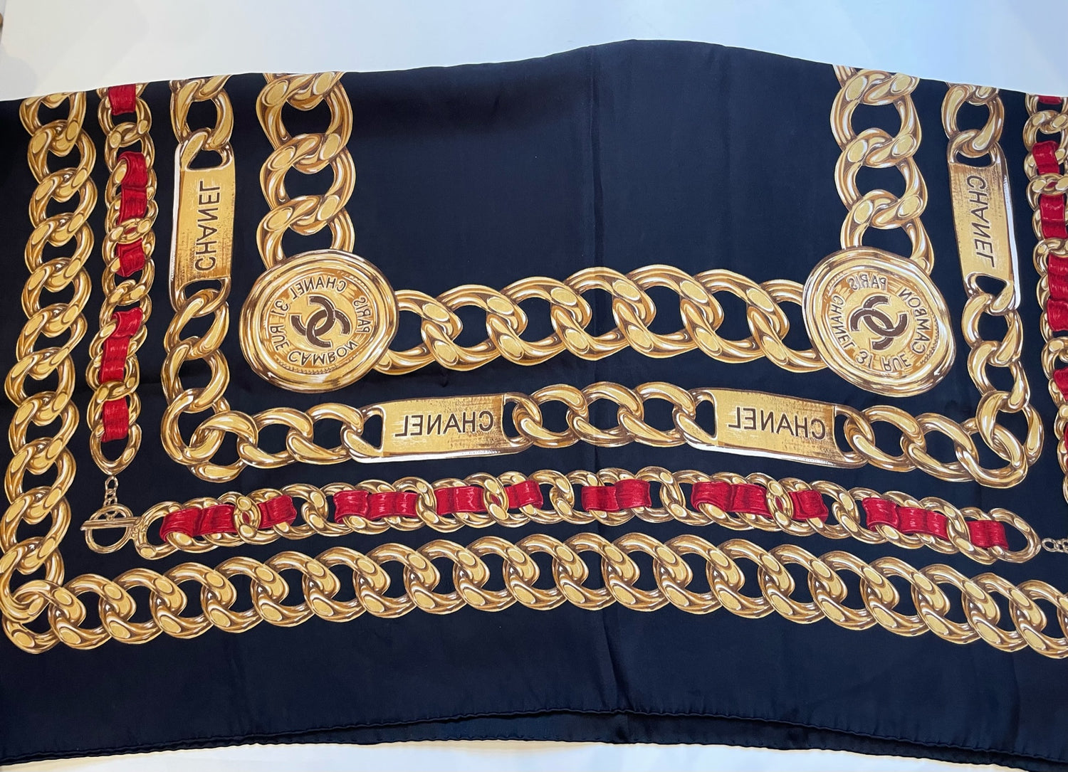 Chanel Silke Tørklæde