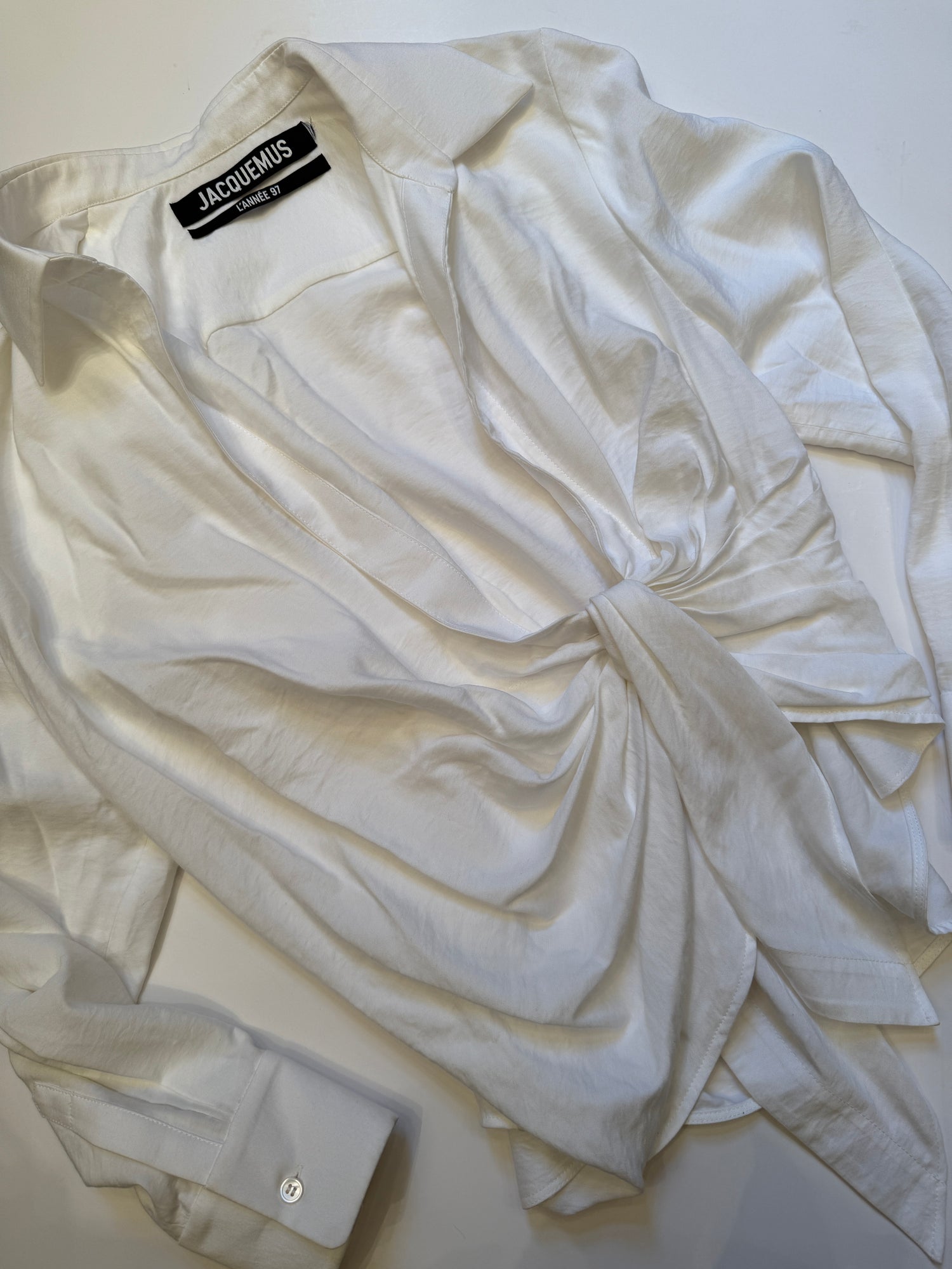 Jacquemus Draperet Skjorte