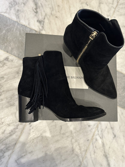 Pierre Balmain Black Boots