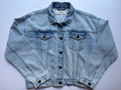 Skall Denim Jakke