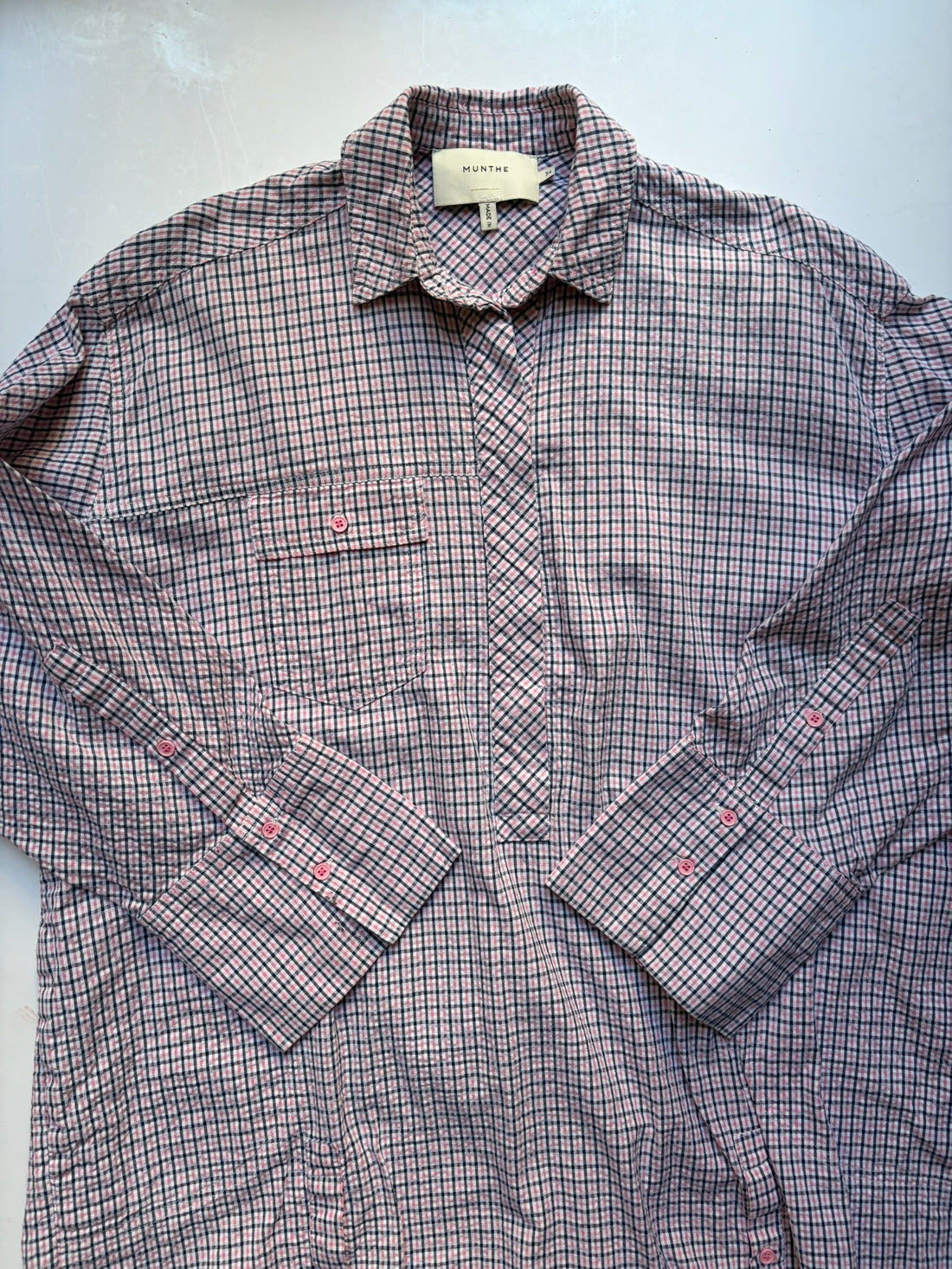 Munthe Kjole / Oversized Skjorte