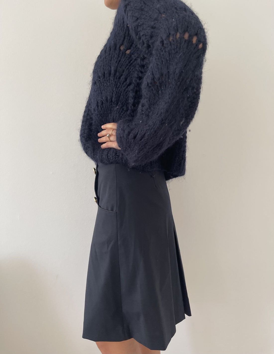 Baum Und Pferdgarten Nederdel navy på model side