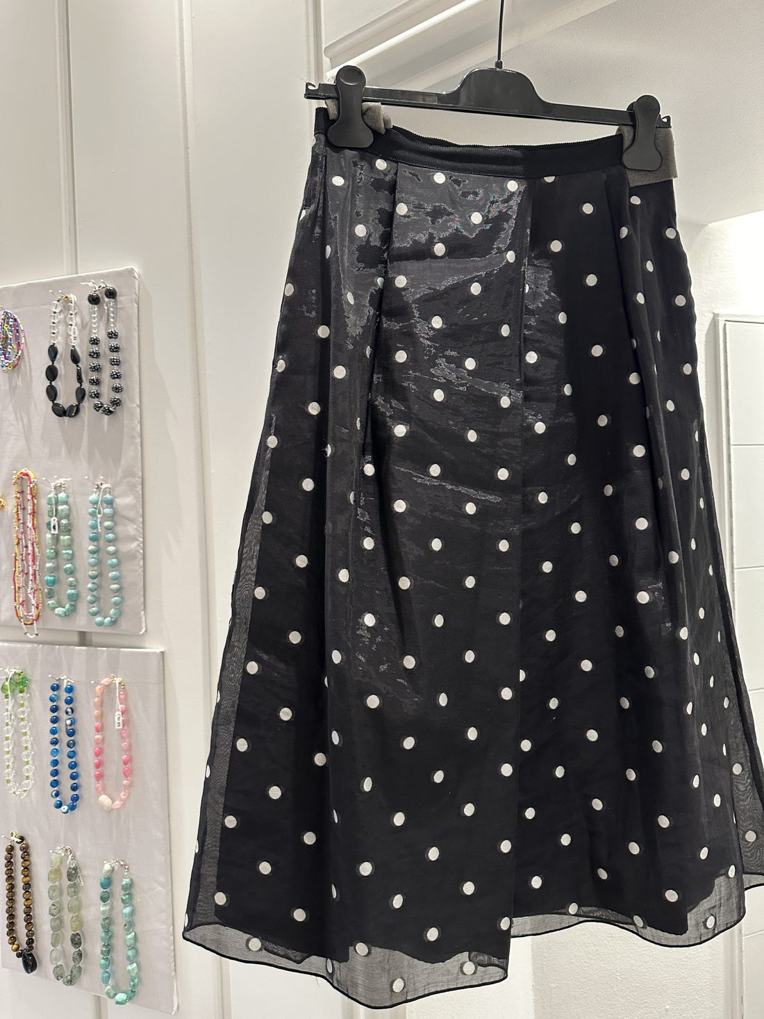 MaxMara Prikket Nederdel