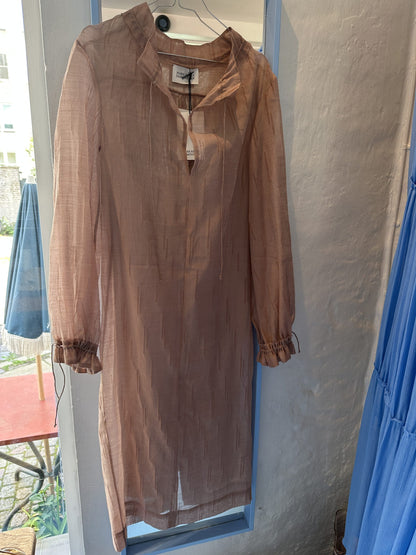 Mark Kenly Domino Tan Dress