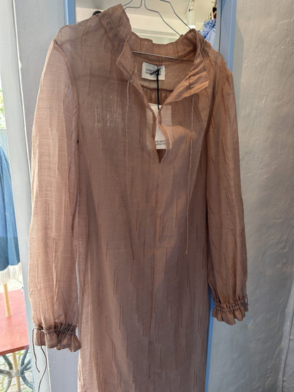 Mark Kenly Domino Tan Dress