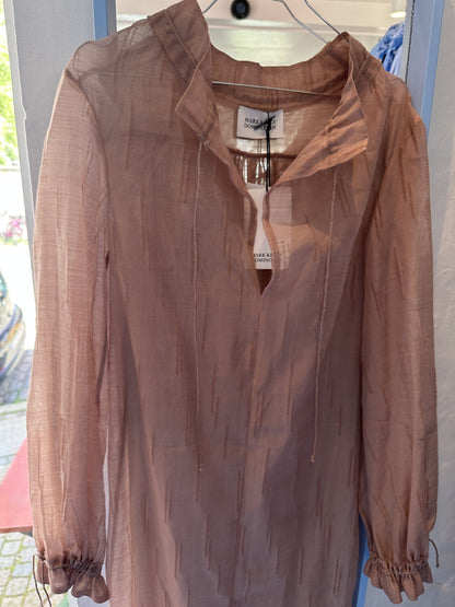 Mark Kenly Domino Tan Dress