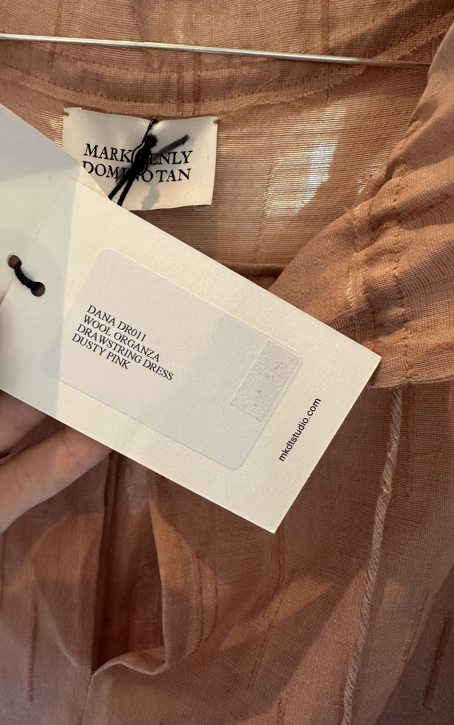Mark Kenly Domino Tan Dress