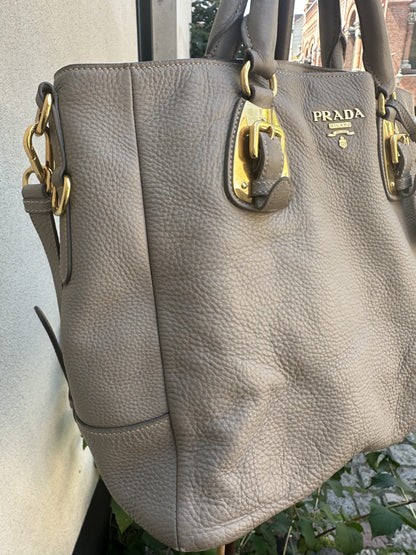 Prada Double Leather Handbag