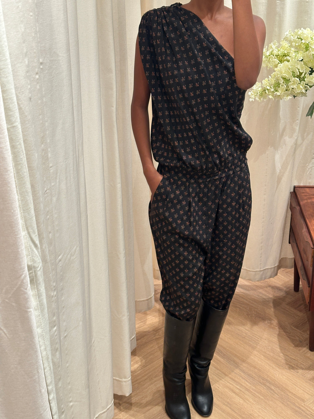 Heartmade / Julie Fagerholt Silke One Shoulder Buksedragt