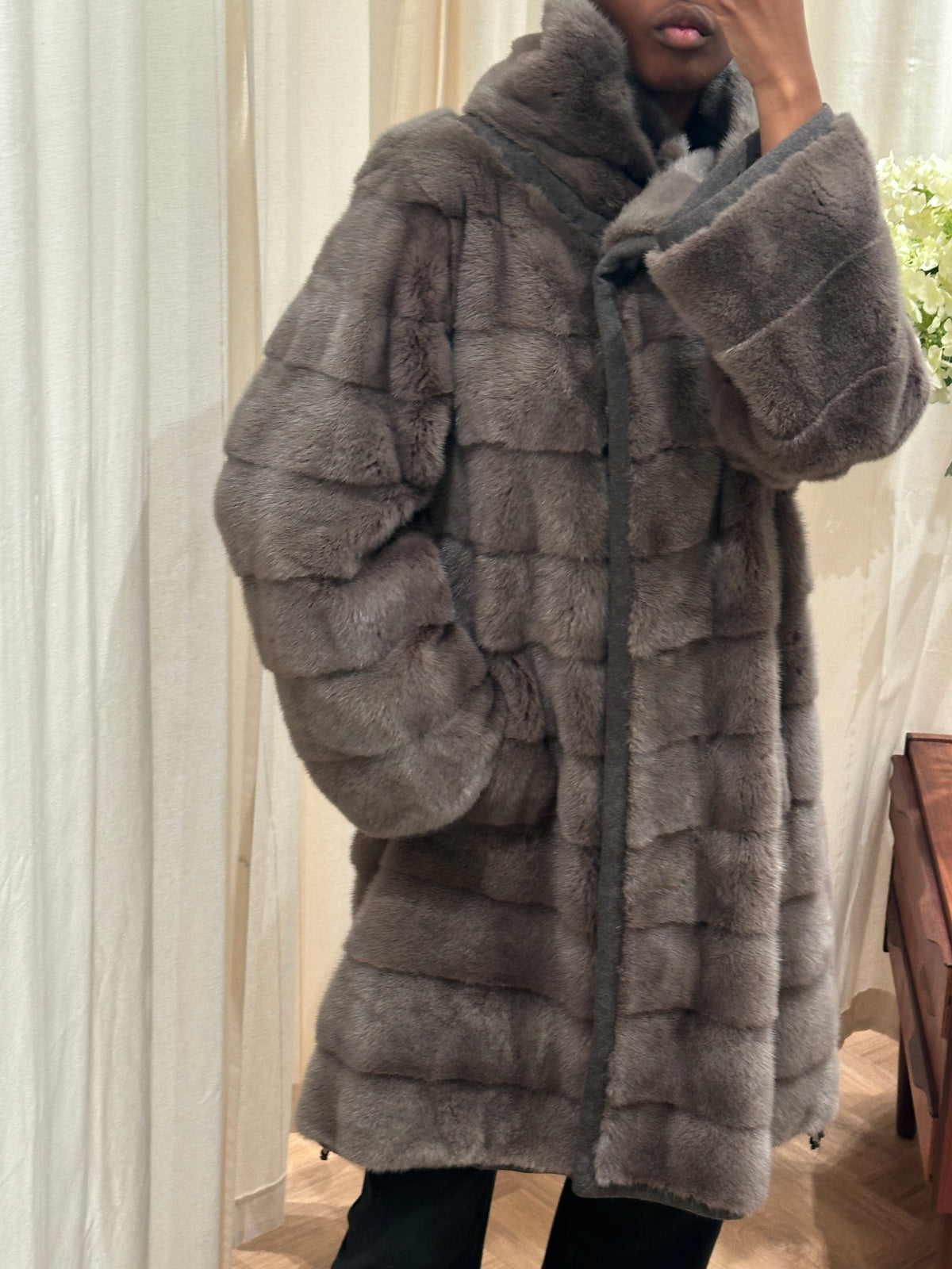 Gabriel Pisani by Dyria Fur Reversible Mink Pels