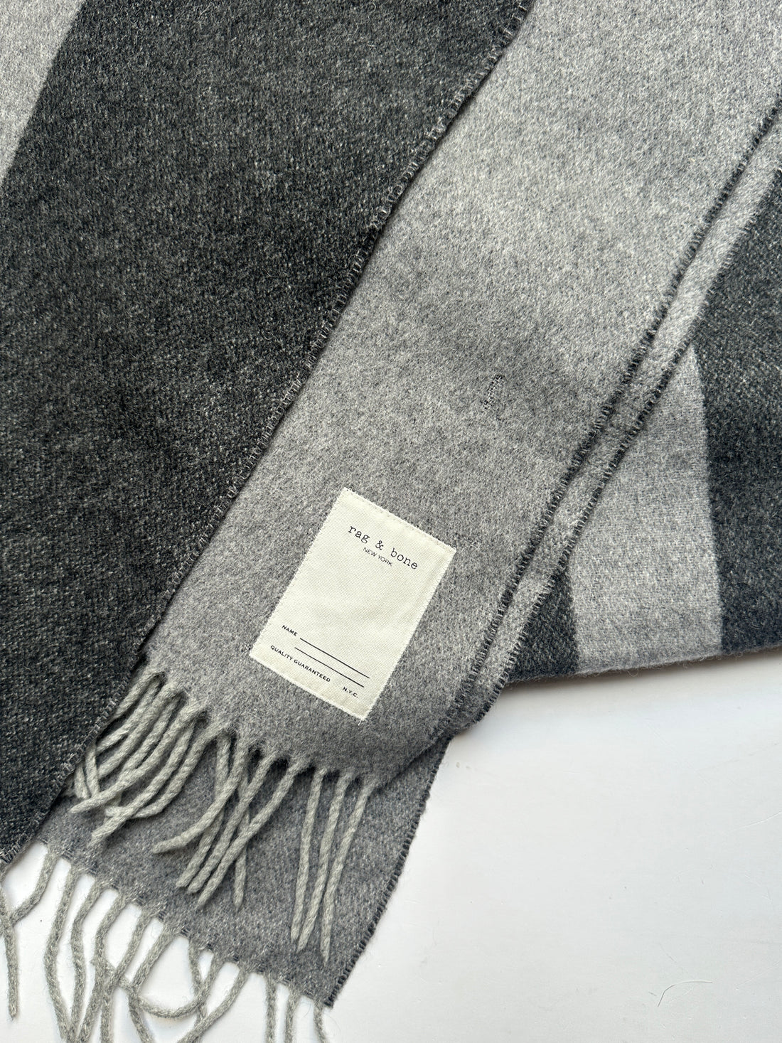 Rag &amp; Bone Stort Uld Tørklæde