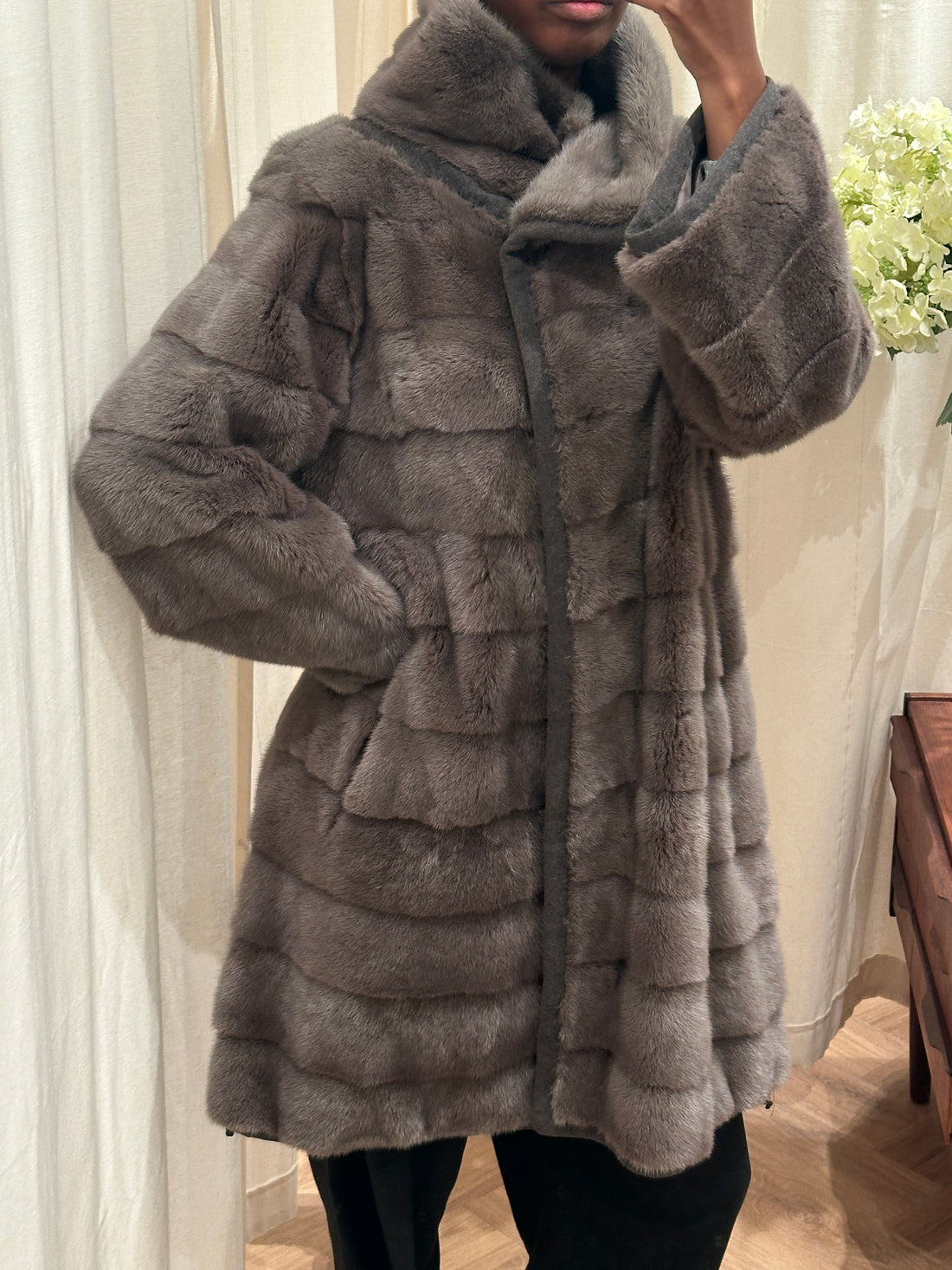 Gabriel Pisani by Dyria Fur Reversible Mink Pels